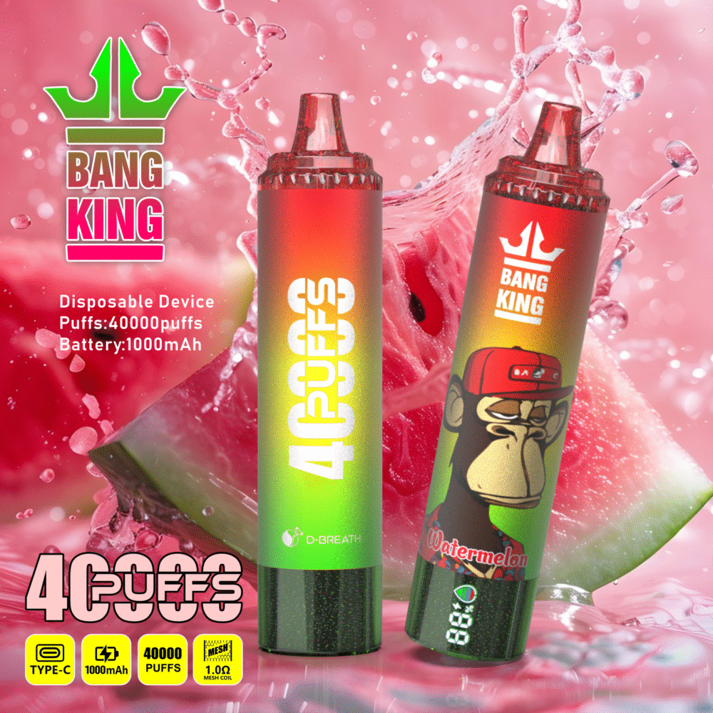 Bang King 40,000 Puffs DSK059 – Wholesale | Factory Direct | Type‑C Rechargeable | Nicotine 0%/2%/3%/5% - Image 5