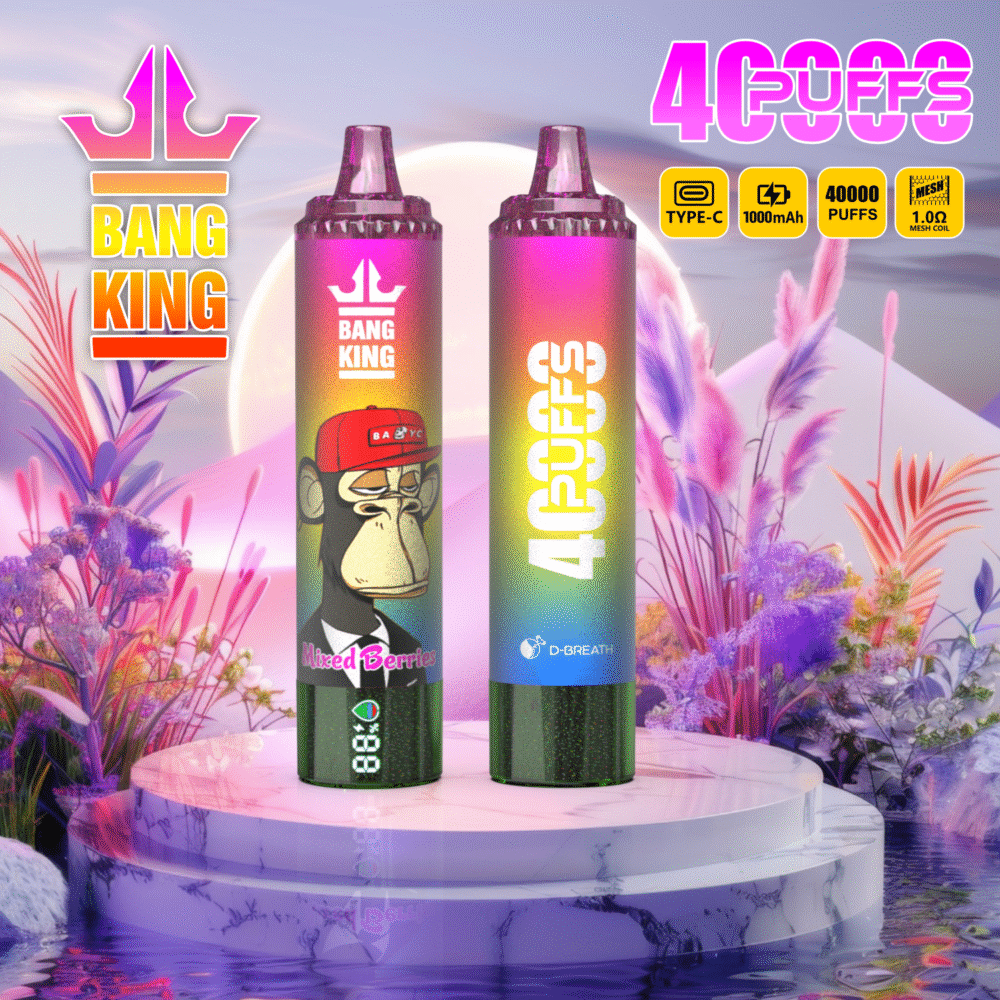 Bang King 40,000 Puffs DSK059 – Wholesale | Factory Direct | Type‑C Rechargeable | Nicotine 0%/2%/3%/5% - Image 6