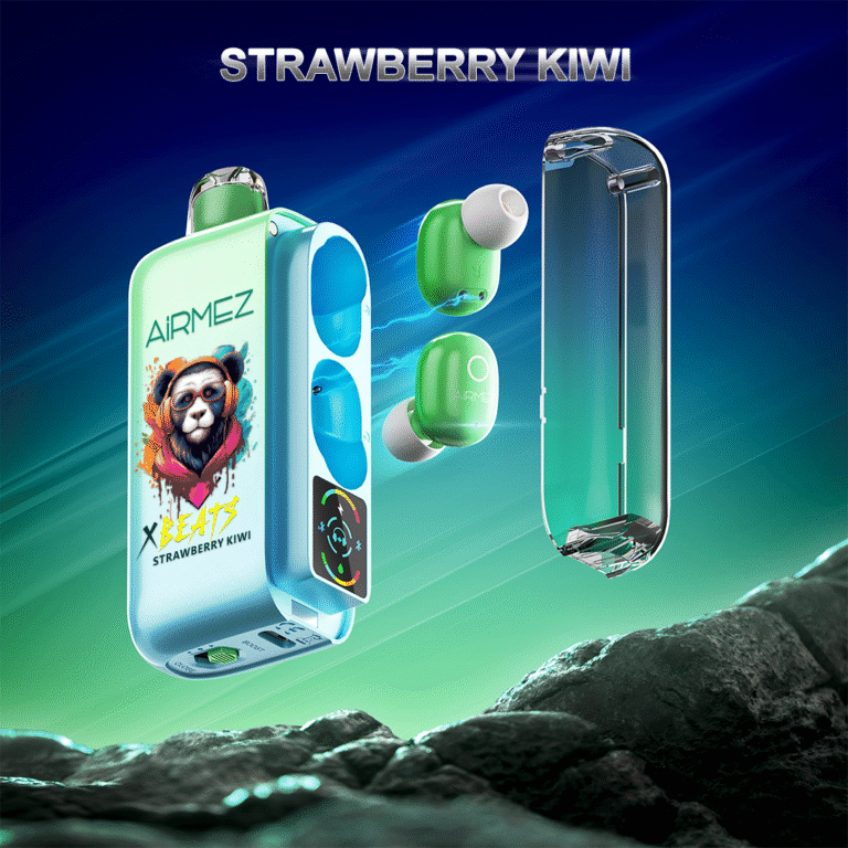 Airmez Xbeats 40,000 Puffs Disposable Vape with Built-in TWS Earphone | 2% Nicotine E-Liquid - Image 11