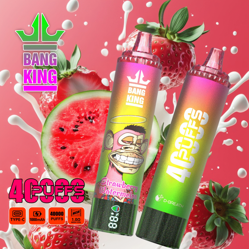 Bang King 40,000 Puffs DSK059 – Wholesale | Factory Direct | Type‑C Rechargeable | Nicotine 0%/2%/3%/5% - Image 4