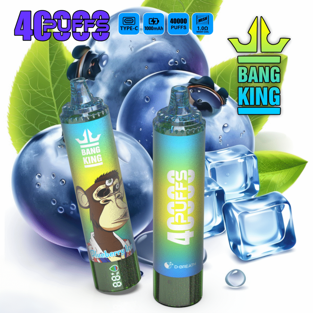 Bang King 40,000 Puffs DSK059 – Wholesale | Factory Direct | Type‑C Rechargeable | Nicotine 0%/2%/3%/5% - Image 13