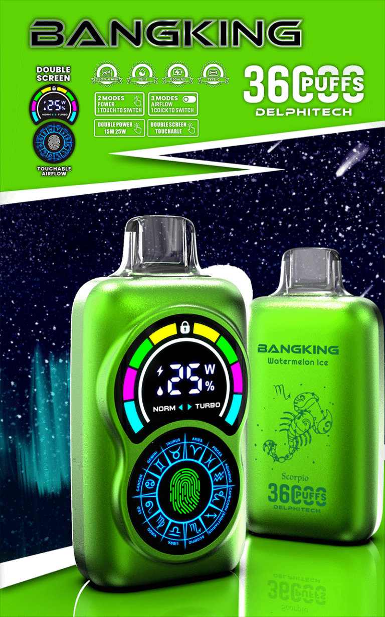 BANG BK 36S 12 flavoes 36000 Puffs 0% 2% 3% 5% Nicotine Disposable Vape - Image 4