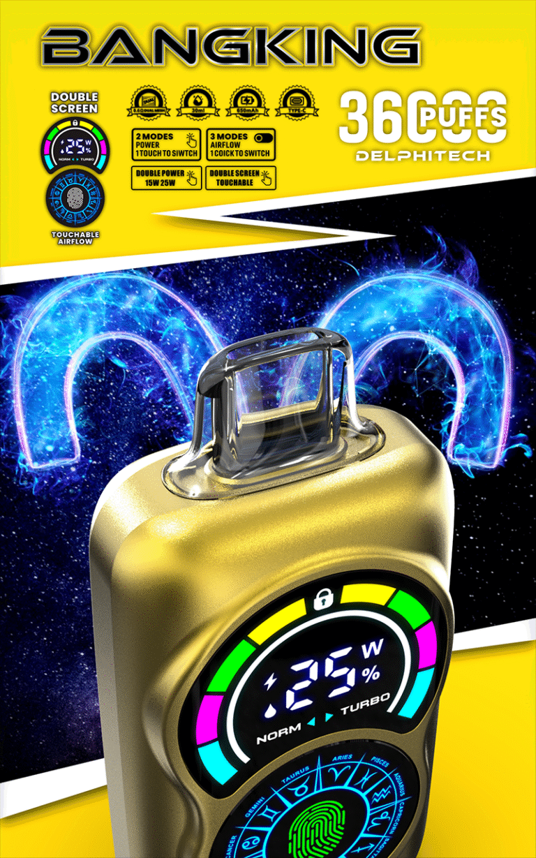 BANG BK 36S 12 flavoes 36000 Puffs 0% 2% 3% 5% Nicotine Disposable Vape - Image 2