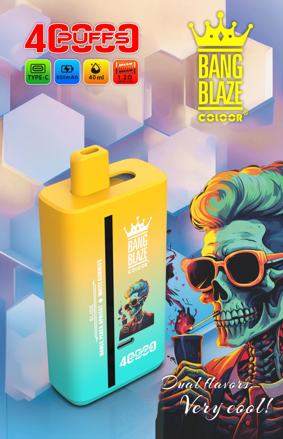 Bang Blaze (BANGB LAZE) 40,000 Puffs S89 Disposable Vape | Nicotine 0% 2% 3% 5%