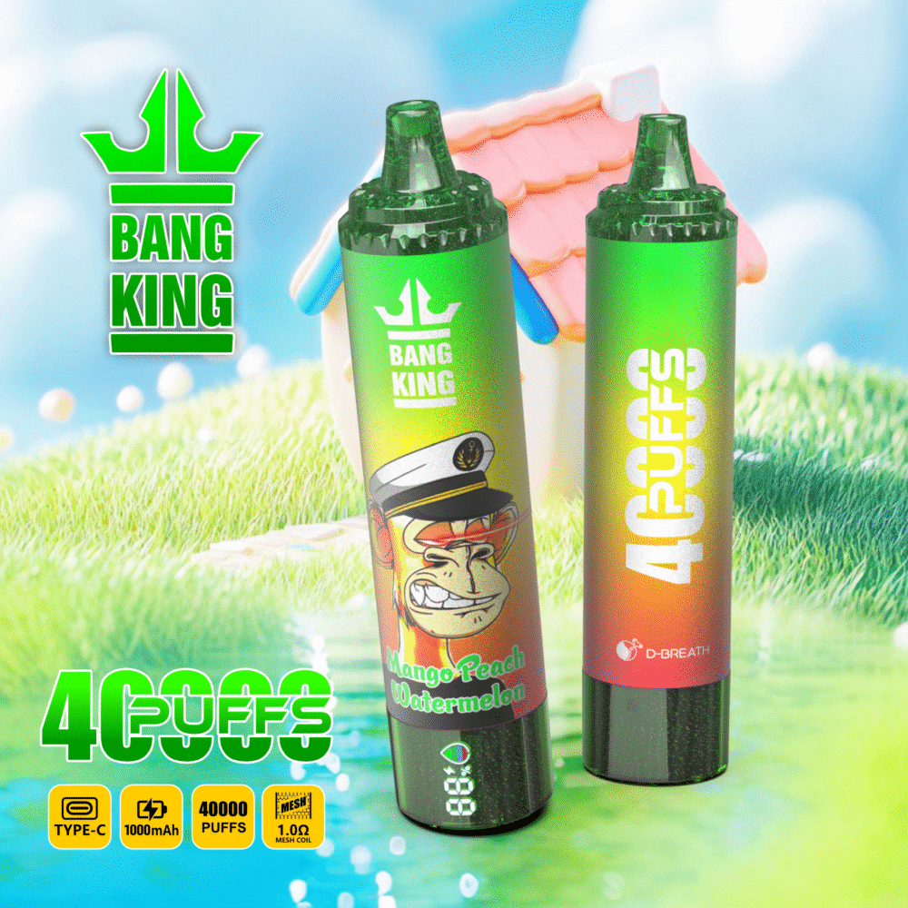 Bang King 40,000 Puffs DSK059 – Wholesale | Factory Direct | Type‑C Rechargeable | Nicotine 0%/2%/3%/5% - Image 9