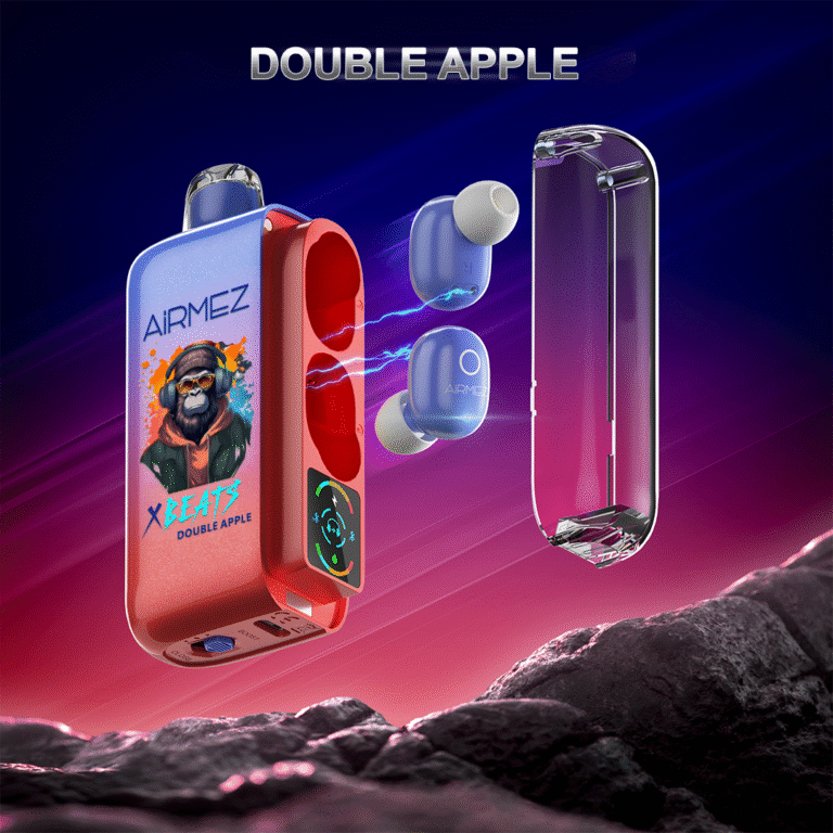Airmez Xbeats 40,000 Puffs Disposable Vape | Built-in TWS Earphone, 5% Nicotine E-Liquid - Image 11