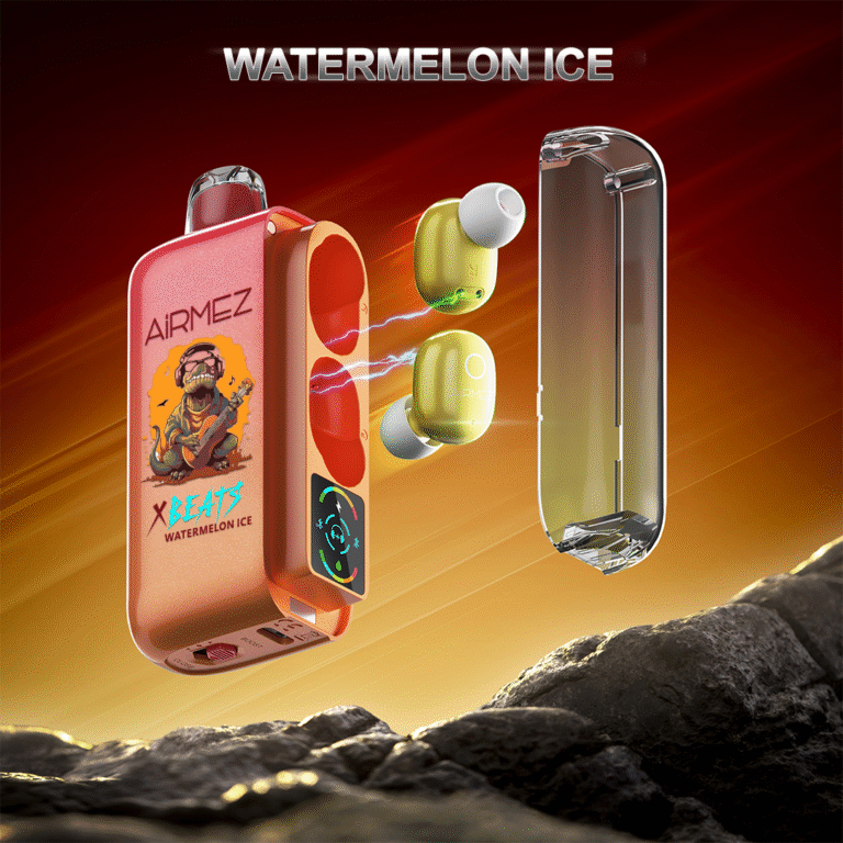 Airmez Xbeats 40,000 Puffs Disposable Vape | Built-in TWS Earphone, 5% Nicotine E-Liquid - Image 10