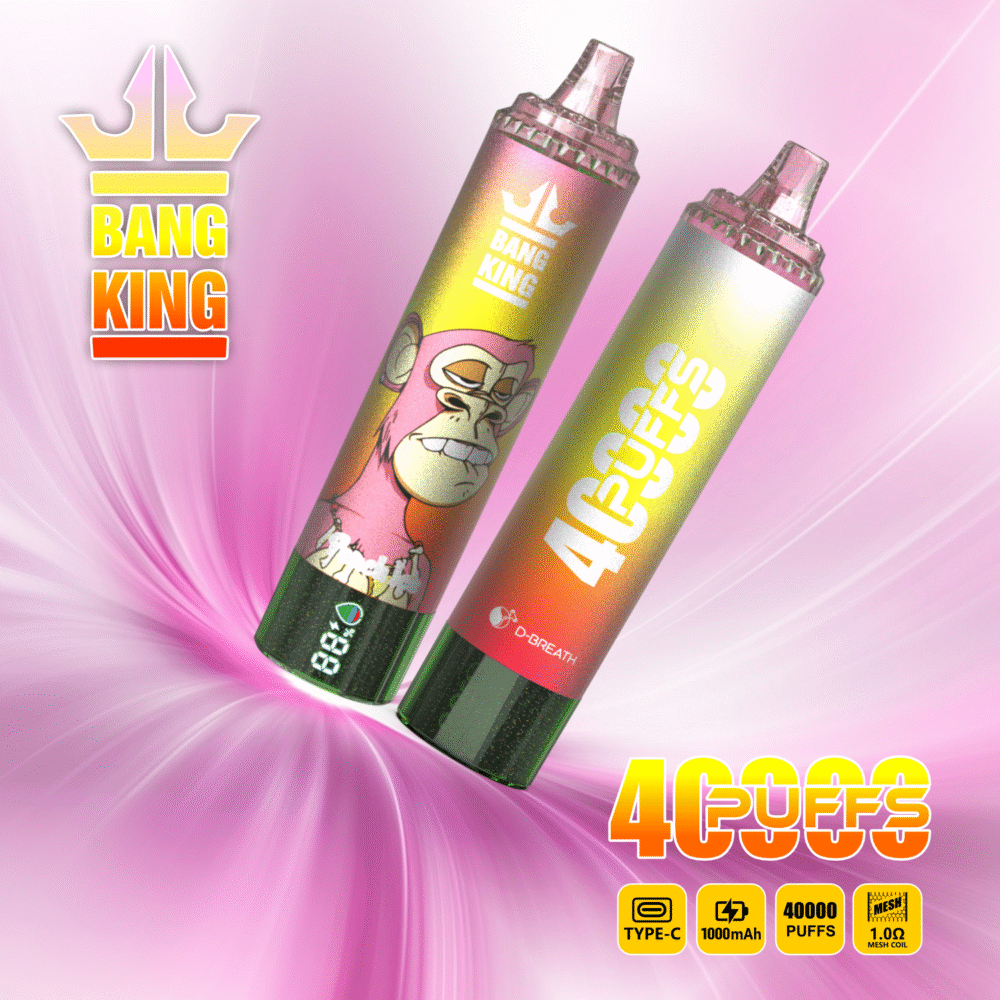 Bang King 40,000 Puffs DSK059 – Wholesale | Factory Direct | Type‑C Rechargeable | Nicotine 0%/2%/3%/5% - Image 7