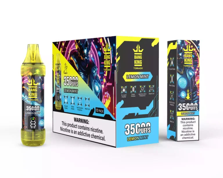 Bang King TORNADO 35000 Puffs Disposable Vape , Nicotine: 0%, 2%, 3%, 5% - Image 9