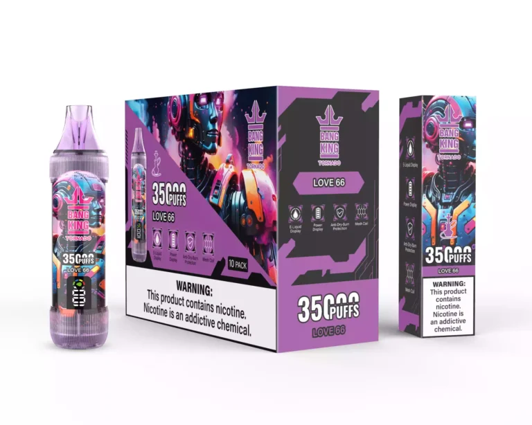 Bang King TORNADO 35000 Puffs Disposable Vape , Nicotine: 0%, 2%, 3%, 5% - Image 10