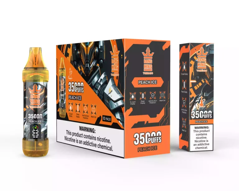 Bang King TORNADO 35000 Puffs Disposable Vape , Nicotine: 0%, 2%, 3%, 5% - Image 11
