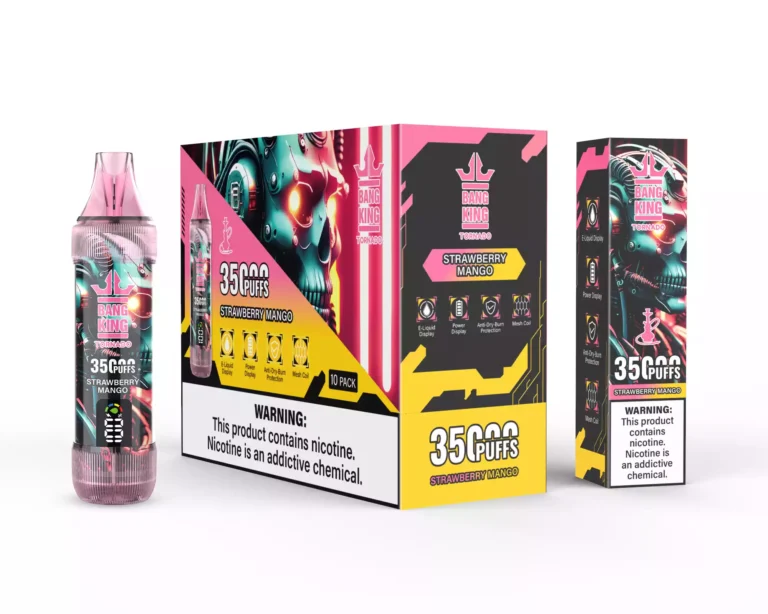 Bang King TORNADO 35000 Puffs Disposable Vape , Nicotine: 0%, 2%, 3%, 5% - Image 13