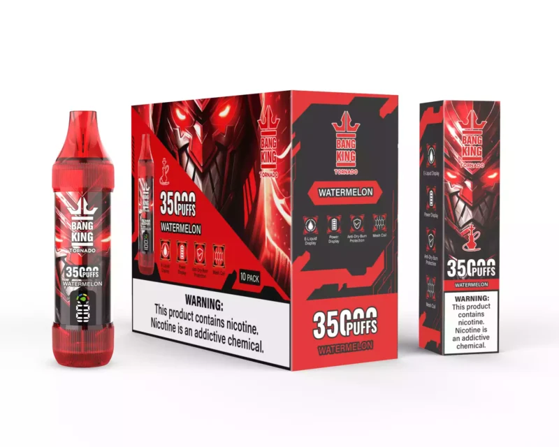 Bang King TORNADO 35000 Puffs Disposable Vape , Nicotine: 0%, 2%, 3%, 5% - Image 15