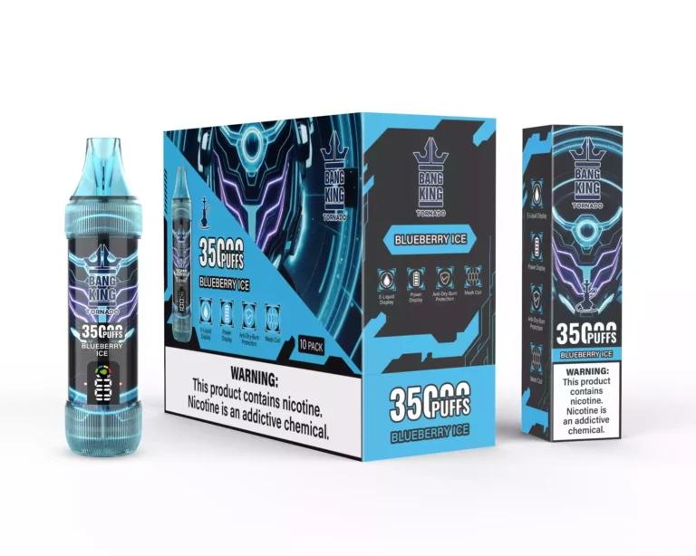 Bang King TORNADO 35000 Puffs Disposable Vape , Nicotine: 0%, 2%, 3%, 5% - Image 4