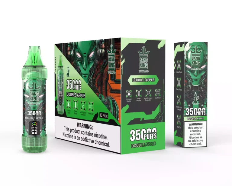 Bang King TORNADO 35000 Puffs Disposable Vape , Nicotine: 0%, 2%, 3%, 5% - Image 6