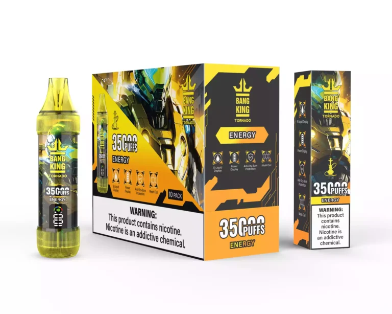Bang King TORNADO 35000 Puffs Disposable Vape , Nicotine: 0%, 2%, 3%, 5% - Image 7