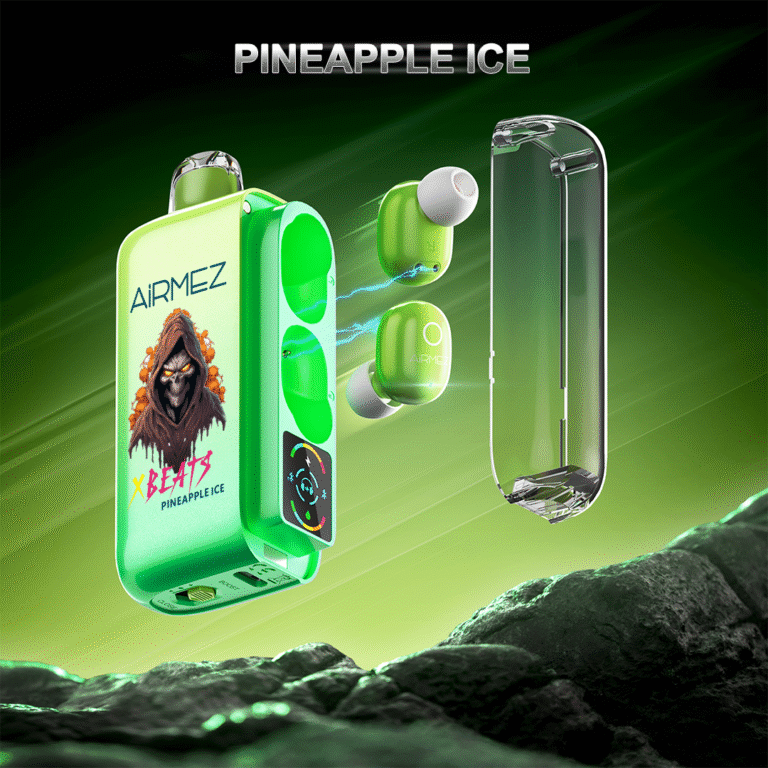 Airmez Xbeats 40,000 Puffs Disposable Vape | Built-in TWS Earphone, 5% Nicotine E-Liquid - Image 4