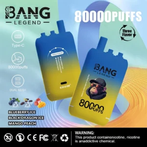 High Quality Bang 80K DSK056 Factory Supply Type C Nicotine 0 2 3 5 Percent