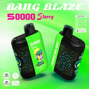 Alternative view of High Quality BANG BLAZE 50000 DSK053 Factory Supply TYPE C Nicotine 0 2 3 5