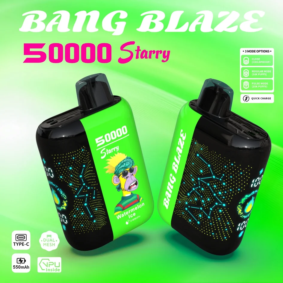High Quality BANG BLAZE 50000 DSK053 Factory Supply TYPE C Nicotine 0 2 3 5 - Image 2