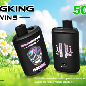 Alternative view of High Quality Bang King Twins 50K DSK054 Wholesale Factory Supply TYPE C Nicotine 0 2 3 5 Percent