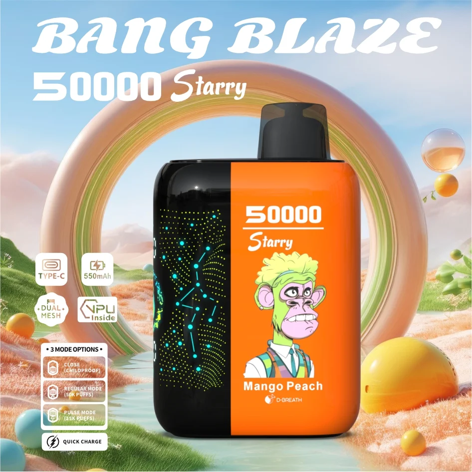 High Quality BANG BLAZE 50000 DSK053 Factory Supply TYPE C Nicotine 0 2 3 5 - Image 5