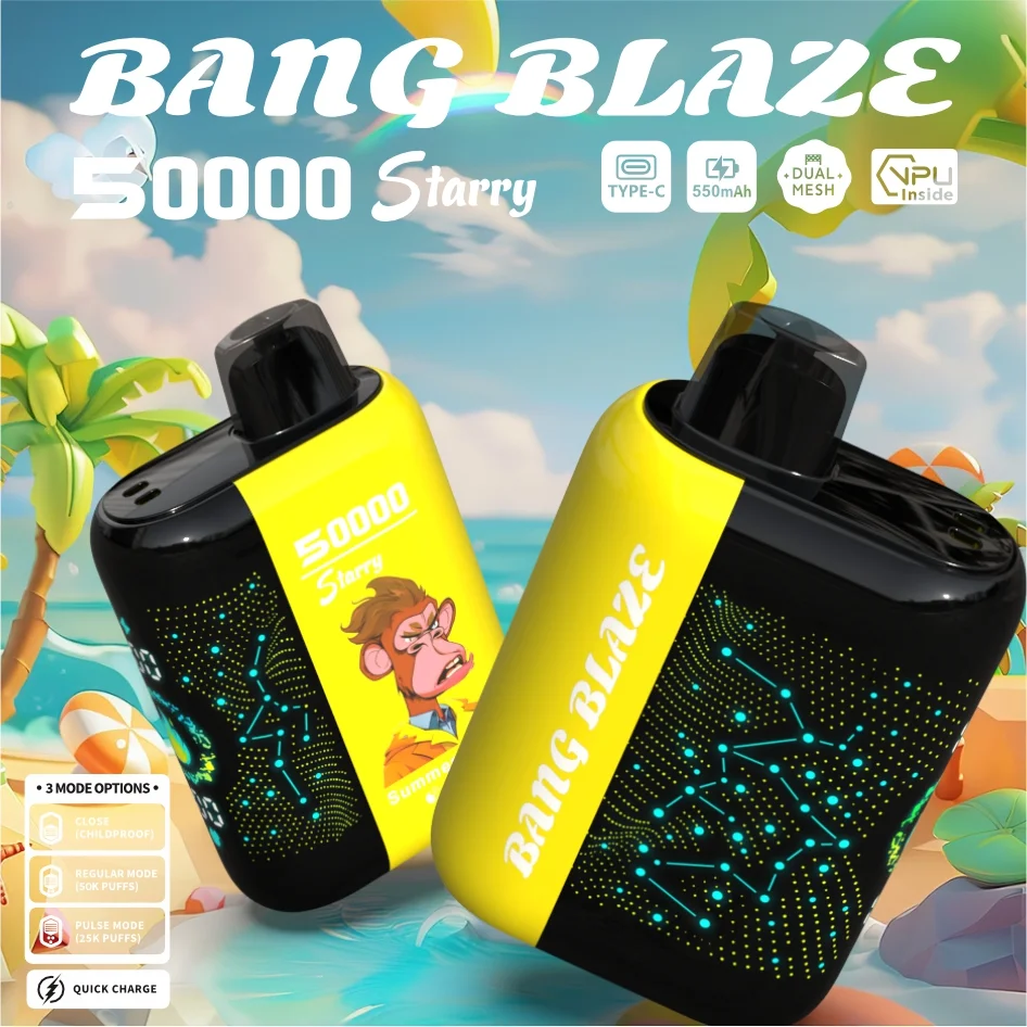 High Quality BANG BLAZE 50000 DSK053 Factory Supply TYPE C Nicotine 0 2 3 5 - Image 4