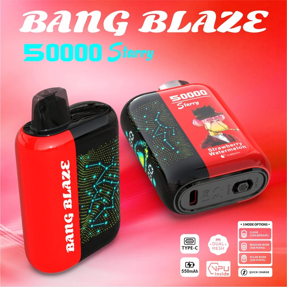 High Quality BANG BLAZE 50000 DSK053 Factory Supply TYPE C Nicotine 0 2 3 5 - Image 12