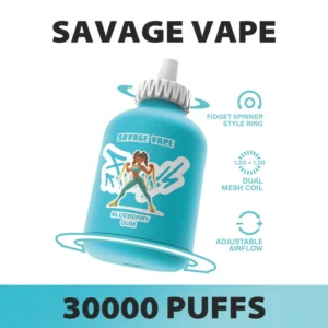 Alternative view of SAVAGE FITNESS 30000 Puffs Gas cylinder fitness coating style, large capacity, disposable electronic cigarette