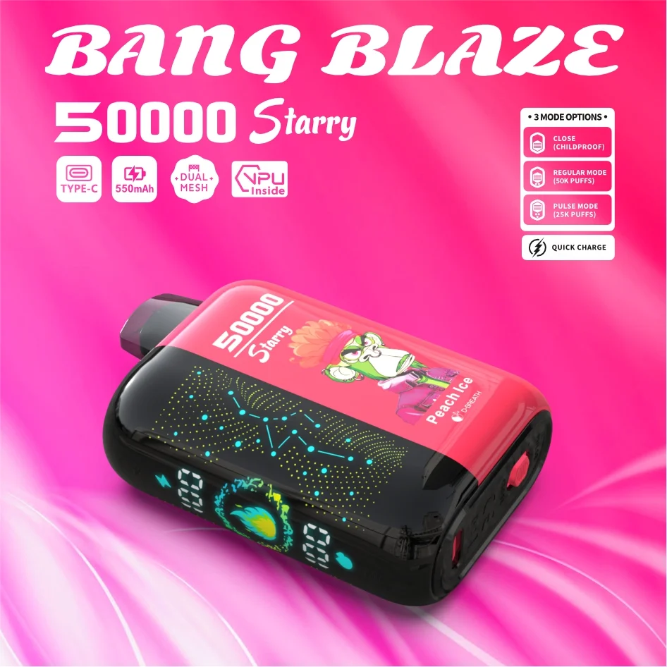 High Quality BANG BLAZE 50000 DSK053 Factory Supply TYPE C Nicotine 0 2 3 5 - Image 8