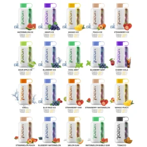 Alternative view of High Quality VOZOL STAR 40000 Puffs Rechargeable Vape Type C Dual Mesh Coil 2 5 Percent Nicotine LED Display