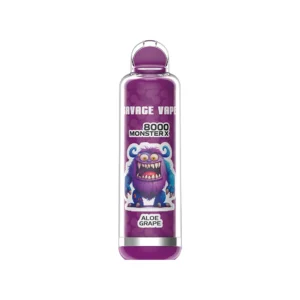 Alternative view of SAVAGE MONSTER X8K 8000 puffs Crystal condom condom style, disposable electronic cigarette, large smoke, atomizer