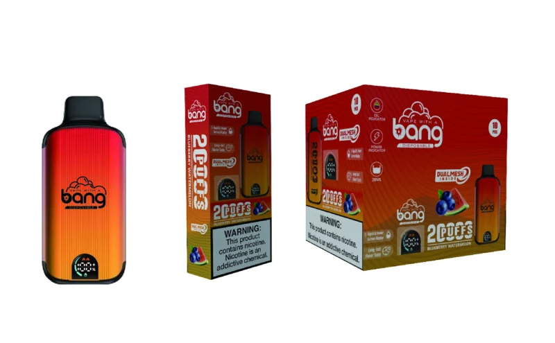 Bang 20000 Puffs 0% 2% 3% 5% Nicotine Latest Original Bulk Buy Disposable Vape Wholesale - Image 3