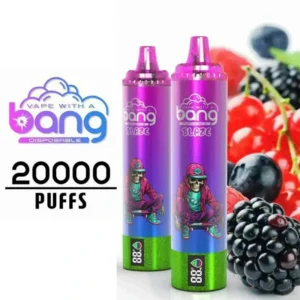 Bang Blaze 20000 Puffs Smart Screen Disposable E Cigarette LED Display 0% 2% 3% 5% 26ml Mesh Coil Pod 1000mah Wholesale Bulk Buy Disposable Vape
