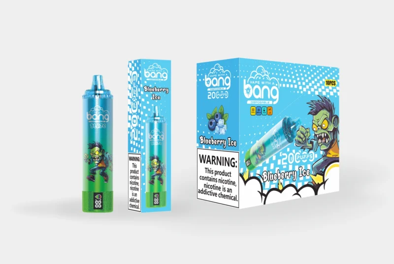 Bang Blaze 20000 Puffs Smart Screen Disposable E Cigarette LED Display 0% 2% 3% 5% 26ml Mesh Coil Pod 1000mah Wholesale Bulk Buy Disposable Vape - Image 11