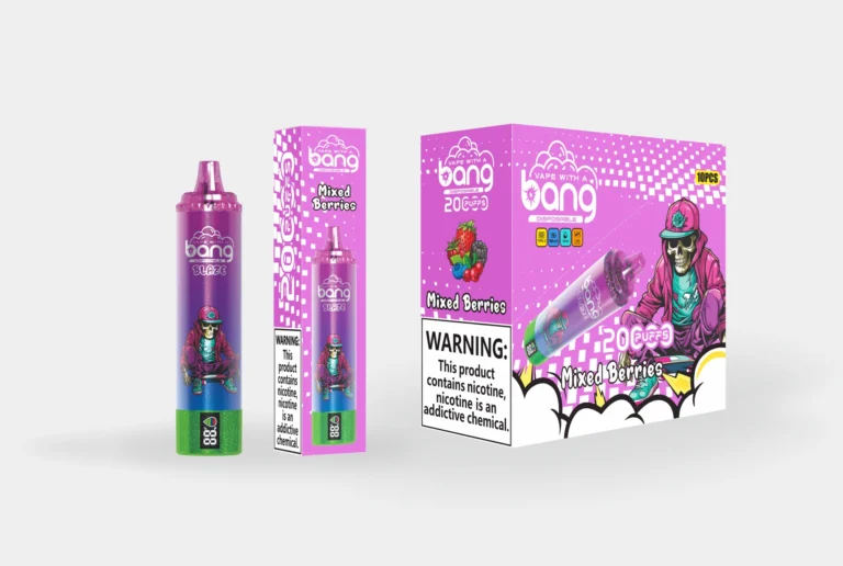 Bang Blaze 20000 Puffs Smart Screen Disposable E Cigarette LED Display 0% 2% 3% 5% 26ml Mesh Coil Pod 1000mah Wholesale Bulk Buy Disposable Vape - Image 7