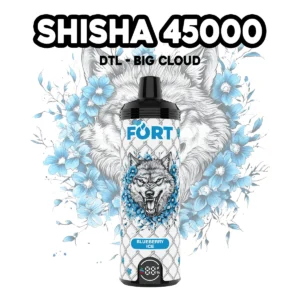 Alternative view of FORT SHISHA 45000 puffs Fashionable ED style, disposable electronic cigarette, large smoke, atomizer