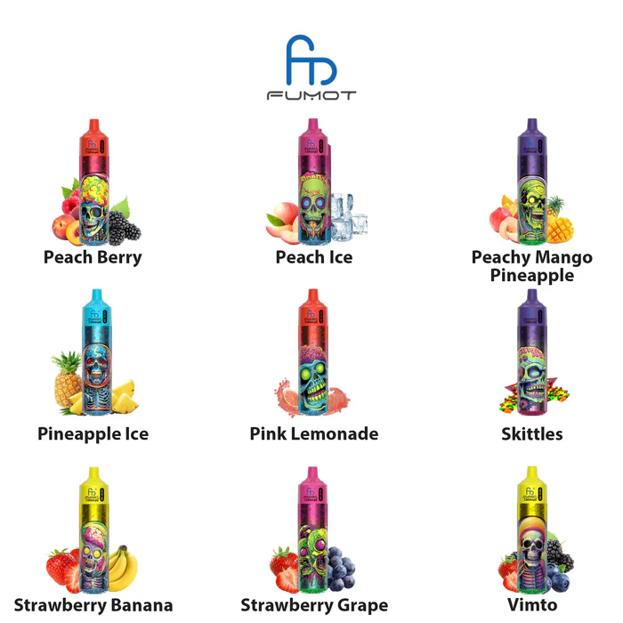 RandM Fumot Tornado 30000 Puffs Music Rechargeable Disposable Vape Wholesale 0% 2% 3% 5% Low Nicotine Bulk 30 Flavors 30K Puff Available Buy Bulk Vape Pen - Image 11