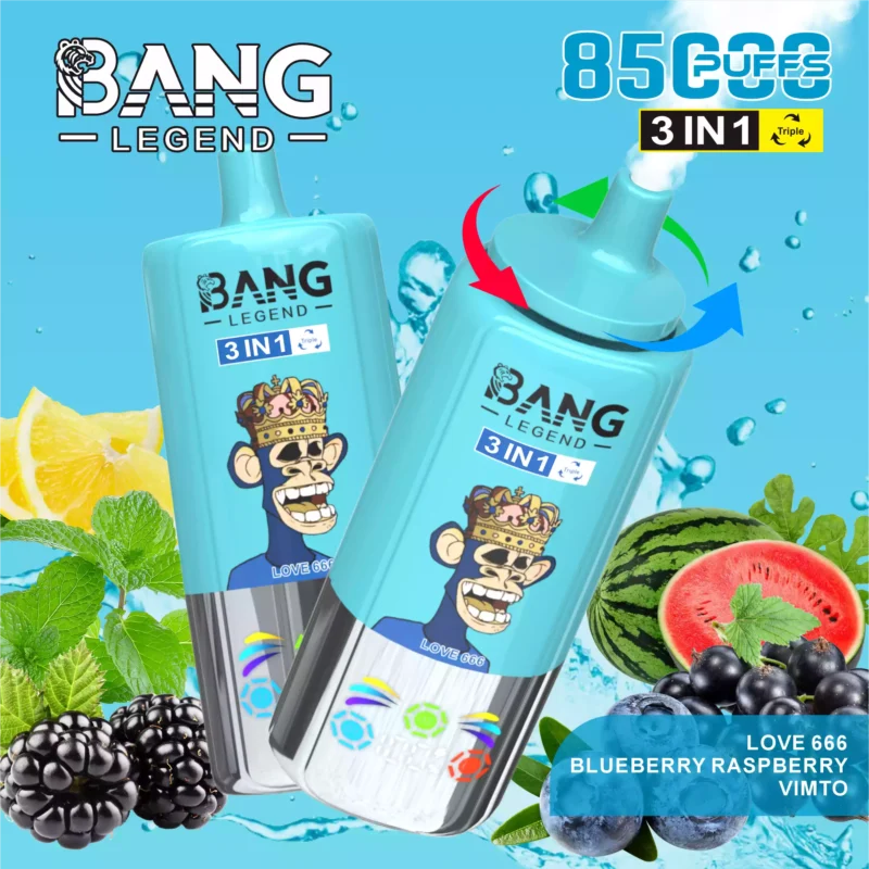 High Quality Bang 85000 DSK058 Disposable Vape With 0 Percent To 5 Percent Nicotine Options And Type C Recharge - Image 4