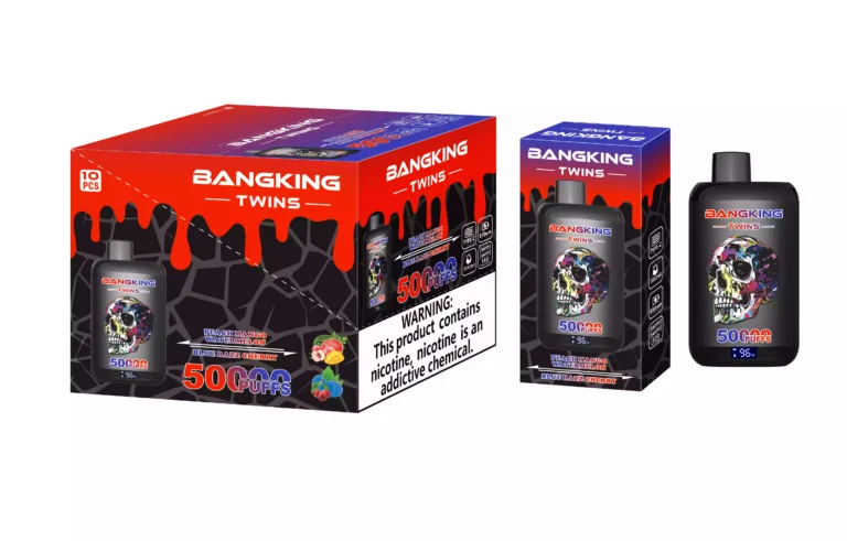 High Quality Bang King Twins 50K DSK054 Wholesale Factory Supply TYPE C Nicotine 0 2 3 5 Percent - Image 3