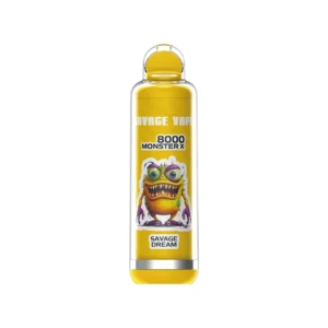 SAVAGE MONSTER X8K 8000 puffs Crystal condom condom style, disposable electronic cigarette, large smoke, atomizer