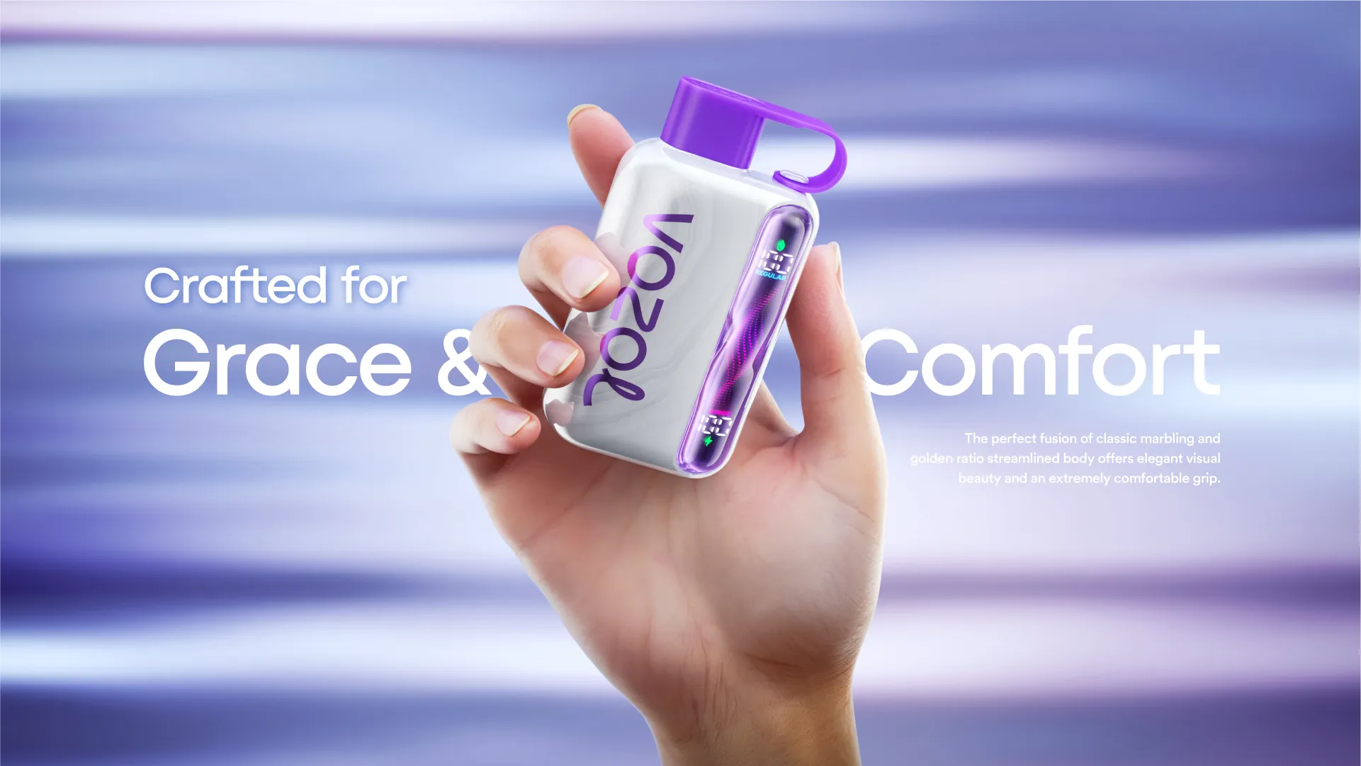 High Quality VOZOL STAR 40000 Puffs Rechargeable Vape Type C Dual Mesh Coil 2 5 Percent Nicotine LED Display - Image 5