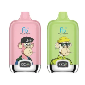 High Performance ELF BOX Fumot Digital Box 12000 Puffs 2 Percent Nicotine 0.8Ω Mesh Coil Rechargeable