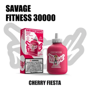SAVAGE FITNESS 30000 Puffs Gas cylinder fitness coating style, large capacity, disposable electronic cigarette