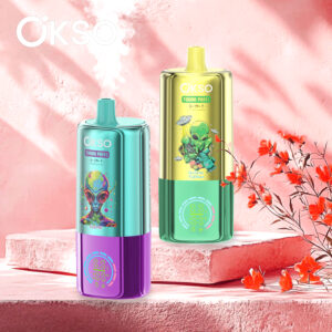 OKSO 3 in 1 70000 Puffs , Alien Styling, Triple Mesh Coils, 650mAh Rechargeable Battery, 0%/2%/3%/5% Nicotine Options