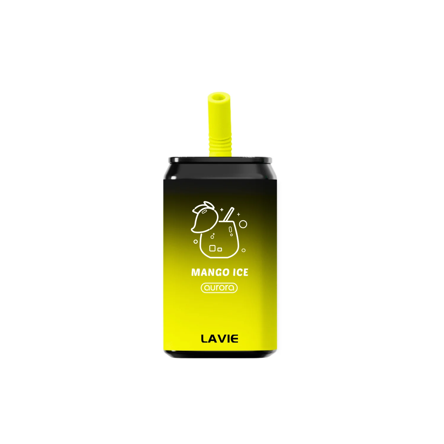 Lavie Aurora 11000 Puffs Replaceable Pod Vape, Unique Drink Can Bottle Shape, Multiple Flavors Available - Image 3