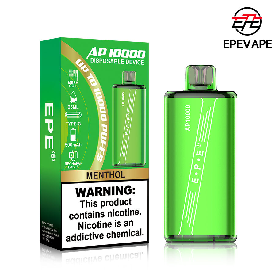 EPE AP10000 Puffs Disposable , Ergonomic Smooth Surface, Multiple Colors & 20 Premium Flavors - Image 7