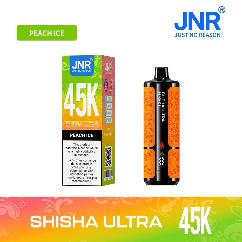 JNR SHISHA ULTRA 45000 Puffs Leather Texture Vape , 16 Flavors, Smart Digital Display, Smooth Draw - Image 14
