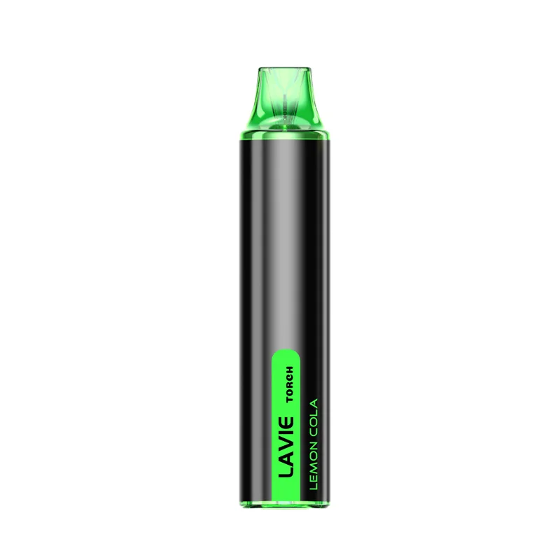 LAVIE Torch 6000 Puffs Disposable Vape, Matte Black Warrior Styling,Eliquid 12ml - Image 2