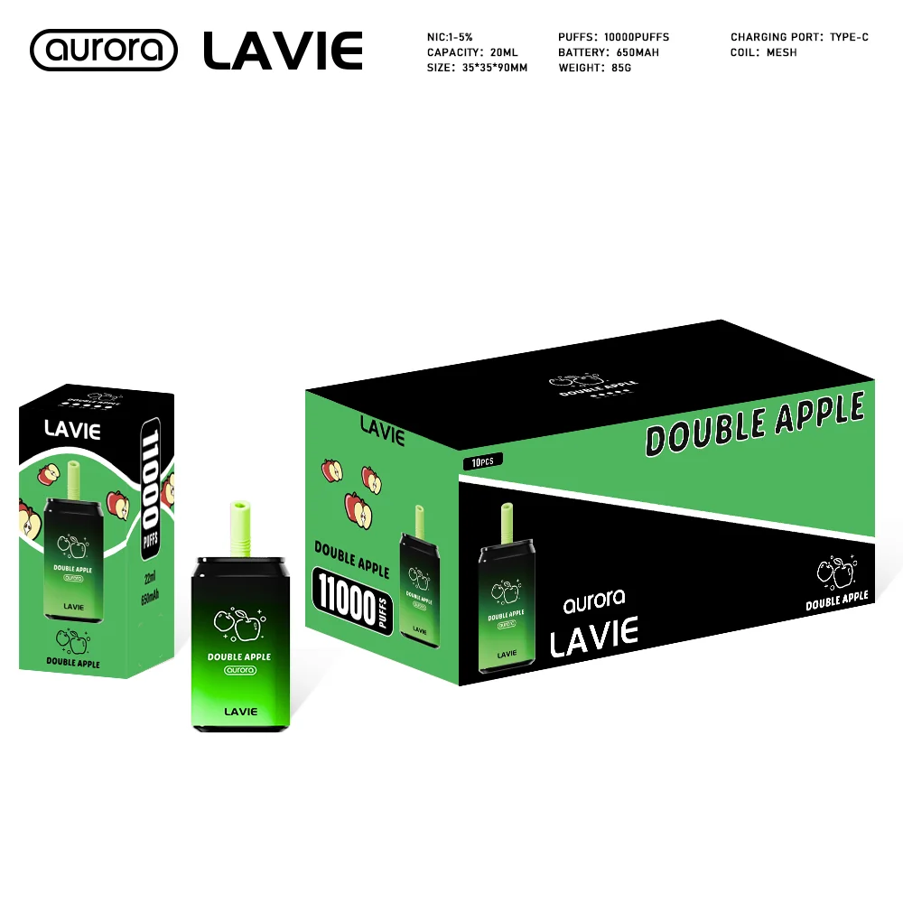 Lavie Aurora 11000 Puffs Replaceable Pod Vape, Unique Drink Can Bottle Shape, Multiple Flavors Available - Image 8